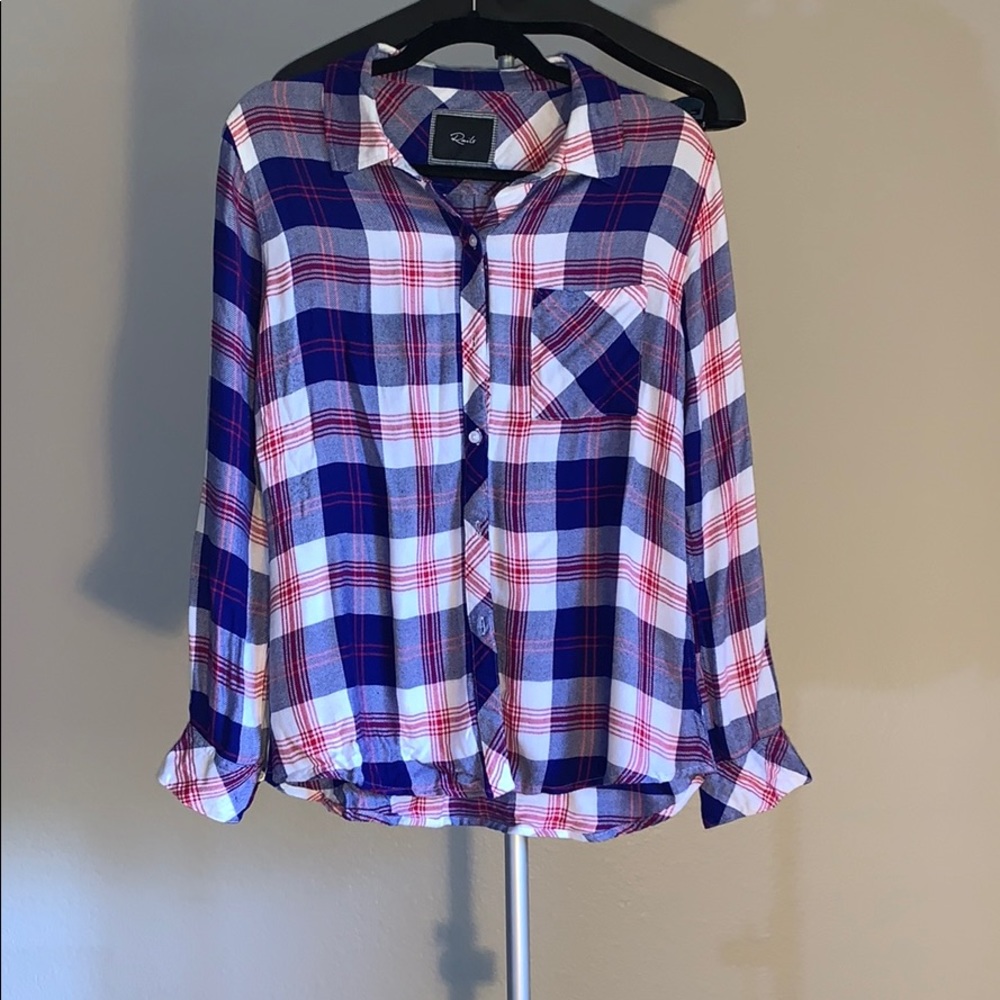 Rails Flannel Button Down Small - image 1